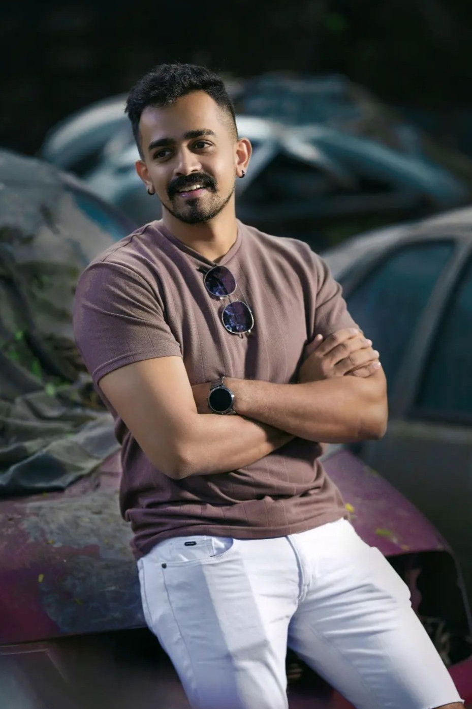 et billede af Chandra Keerthi M