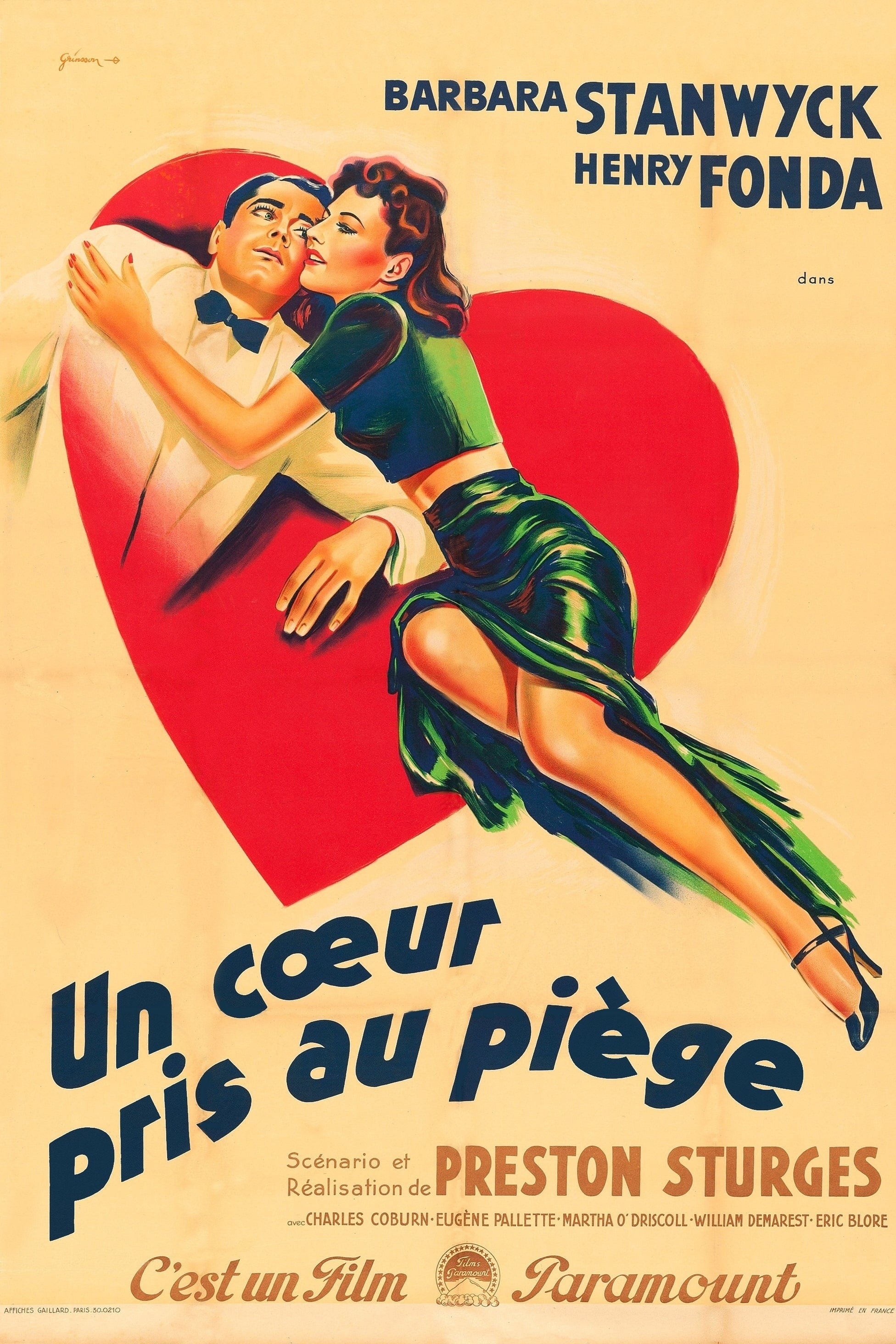 Affiche du film Un coeur pris au piège 14139