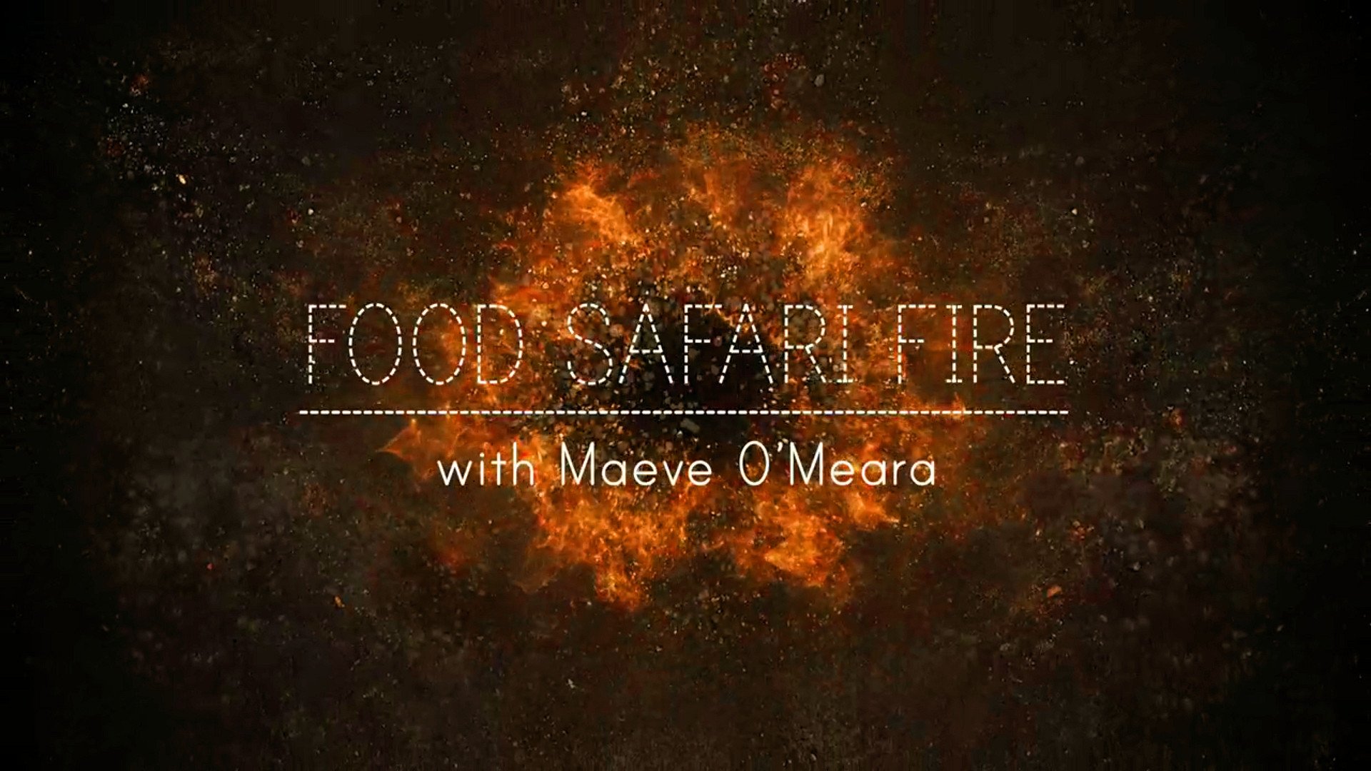 Food Safari Fire background