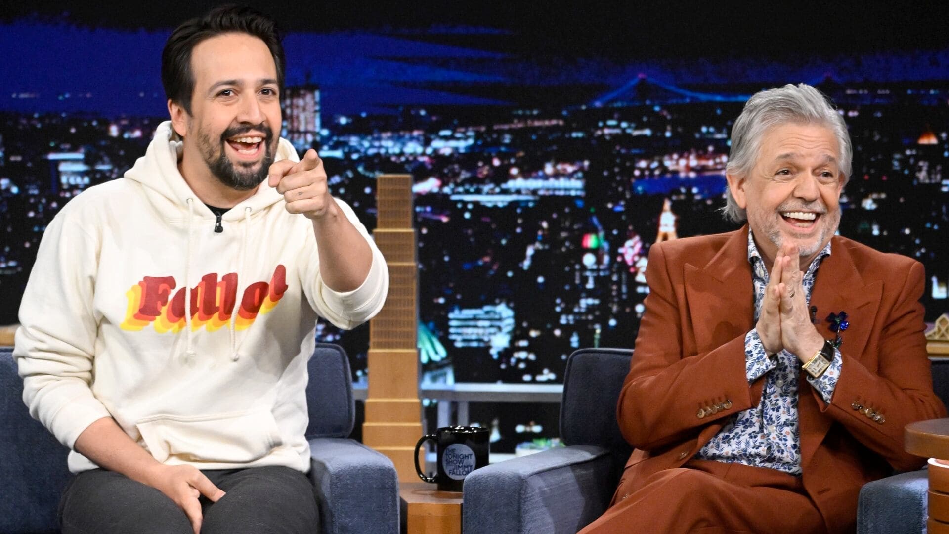 The Tonight Show Starring Jimmy Fallon Season 11 :Episode 125  Lin-Manuel Miranda, Luis Miranda, Josh Charles, Fontaines D.C.