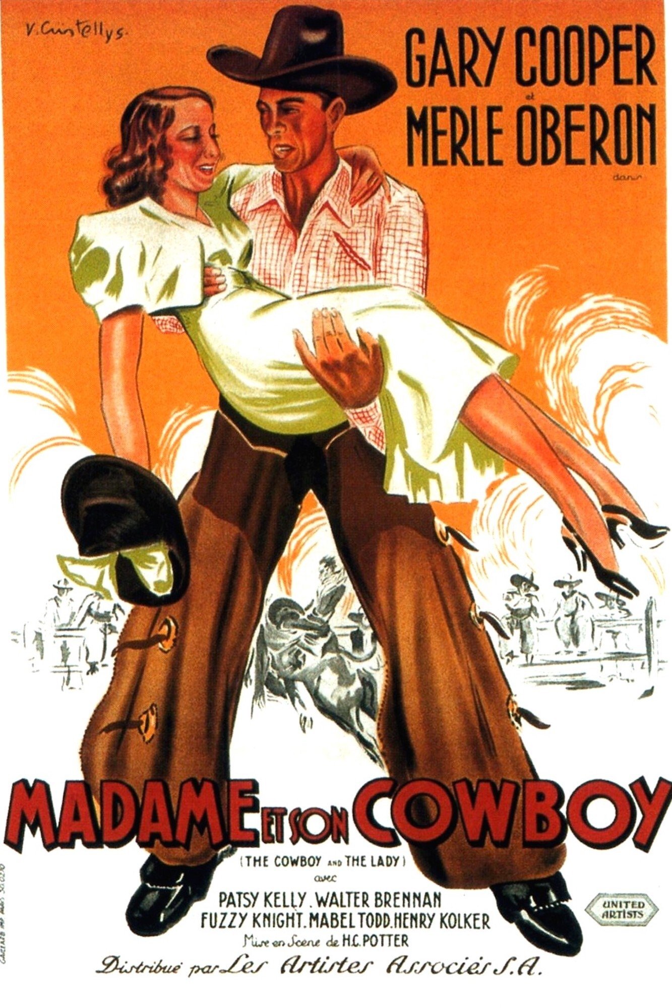 Affiche du film Madame et son cow-boy 135990