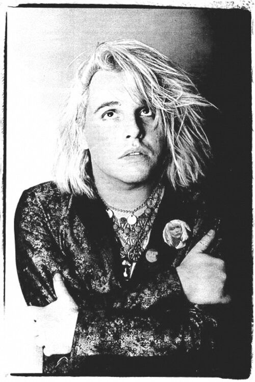 et billede af Jeffrey Lee Pierce