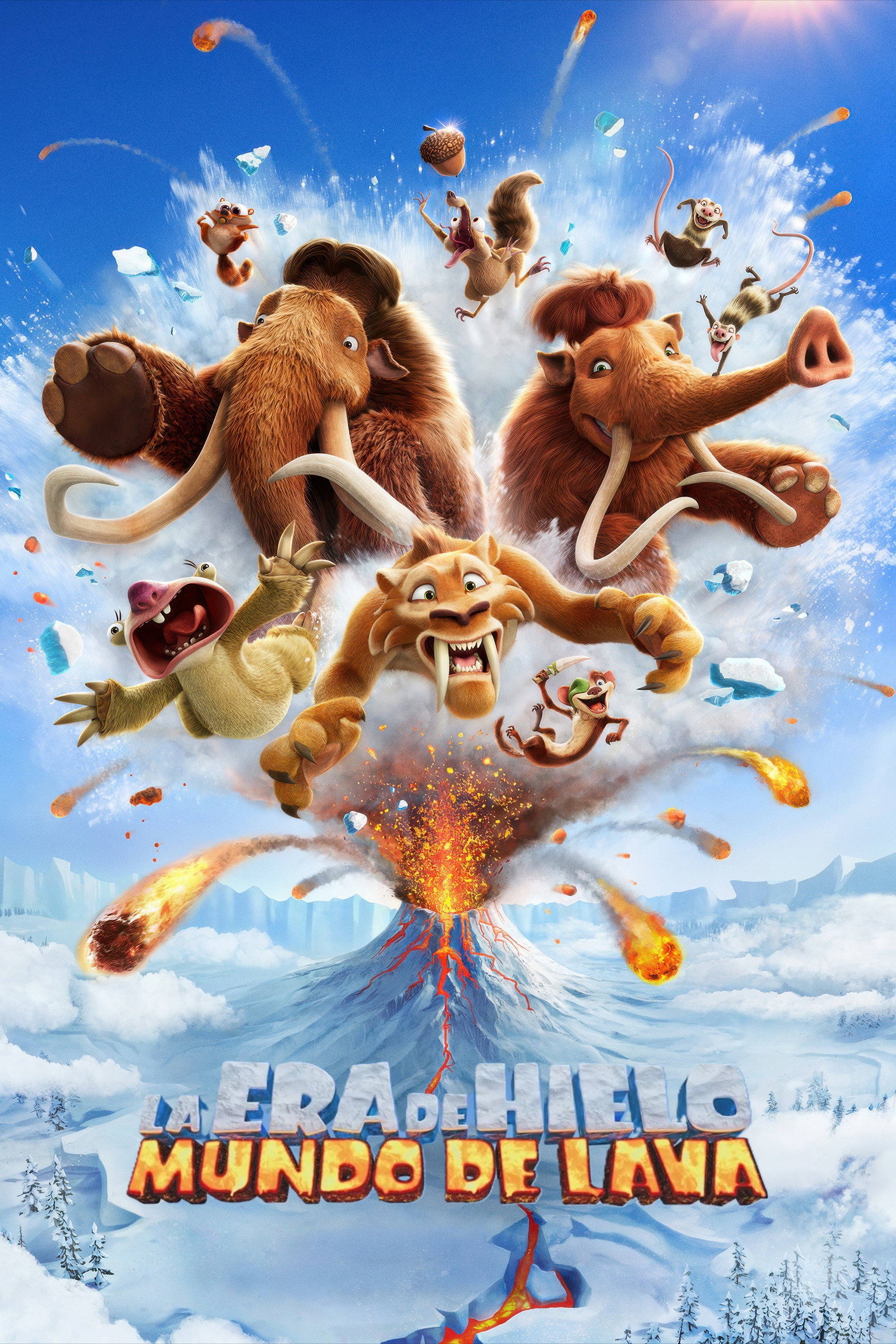 Poster de La Era de Hielo: Mundo de Lava