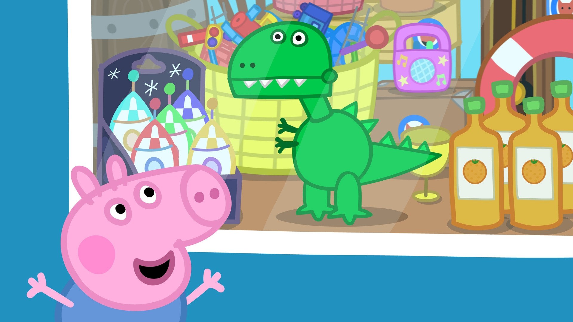 Peppa Pig Season 4 :Episode 19  George's New Dinosaur