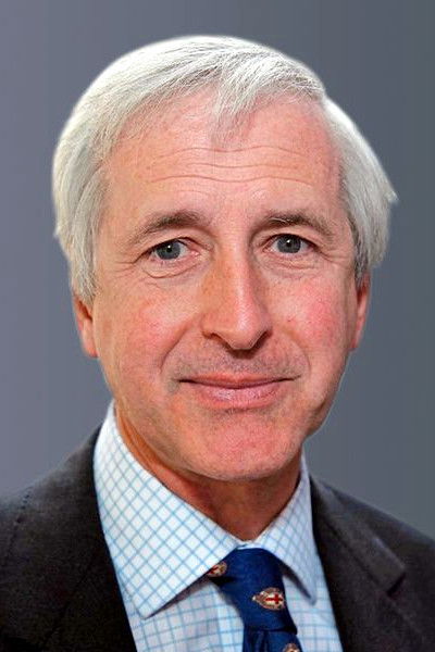 et billede af Hugo Vickers