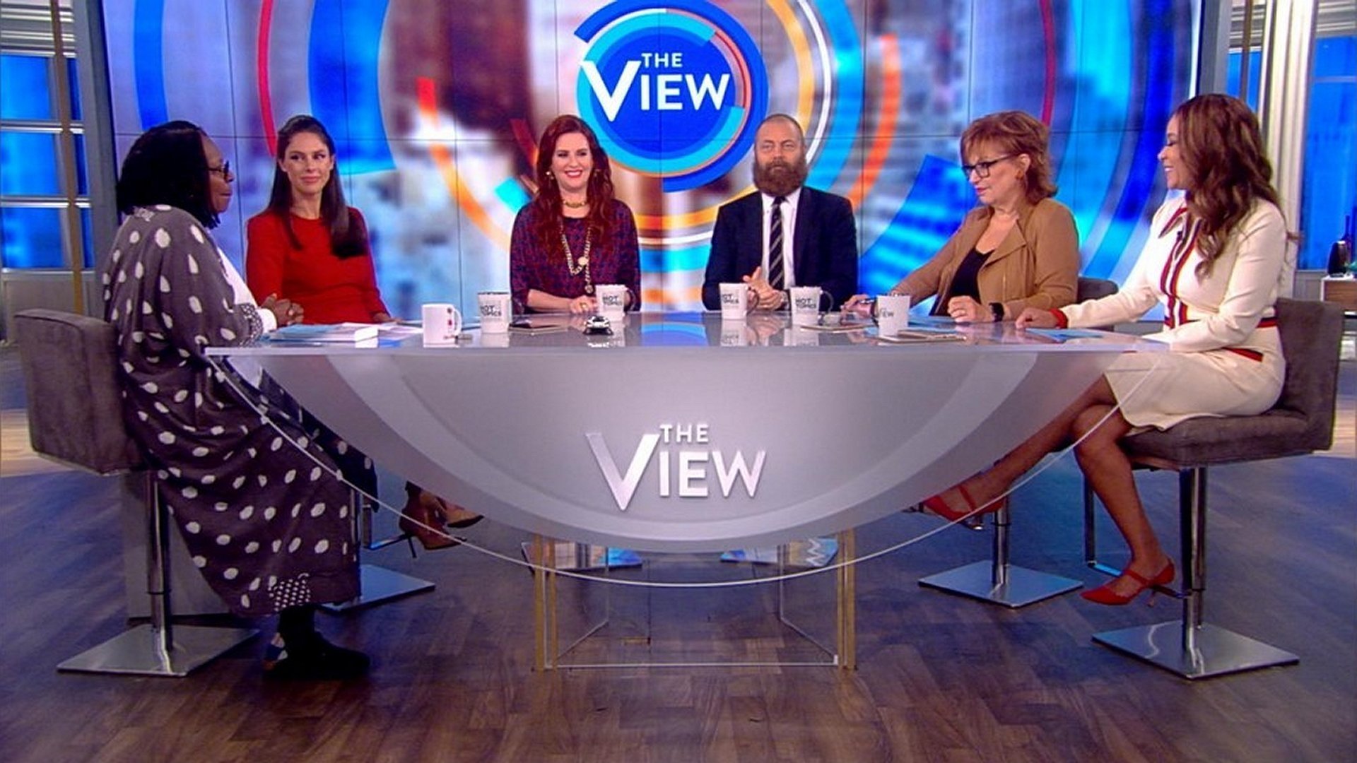 The View Season 22 :Episode 19  Megan Mullally and Nick Offerman