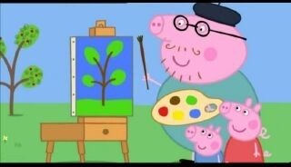 Peppa Pig Season 2 :Episode 29  Painting