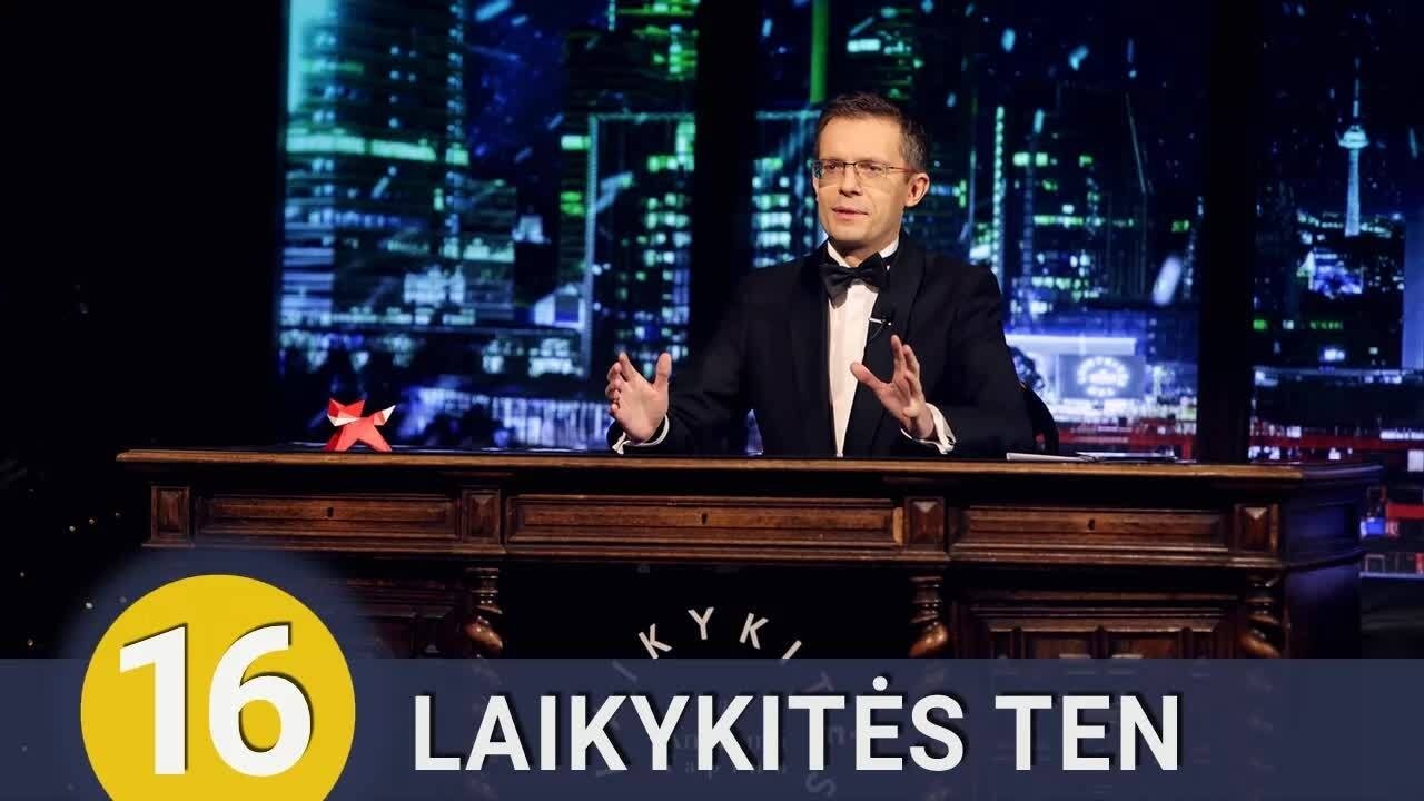 Laikykitės ten - Intelektualios satyros vakaro šou - Épisode 16