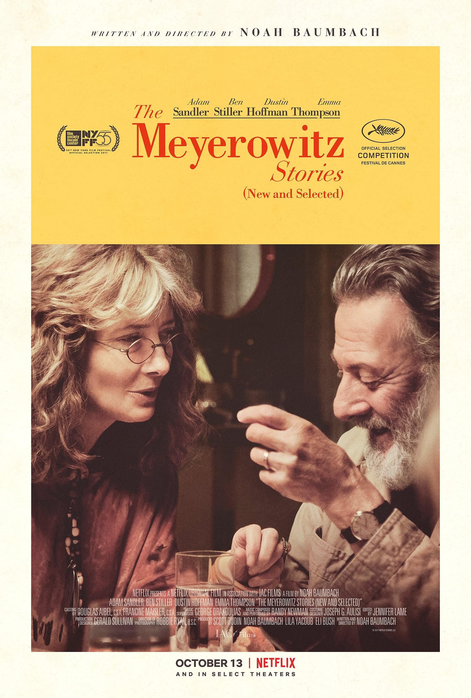 The Meyerowitz Stories (New and Selected) Movie poster