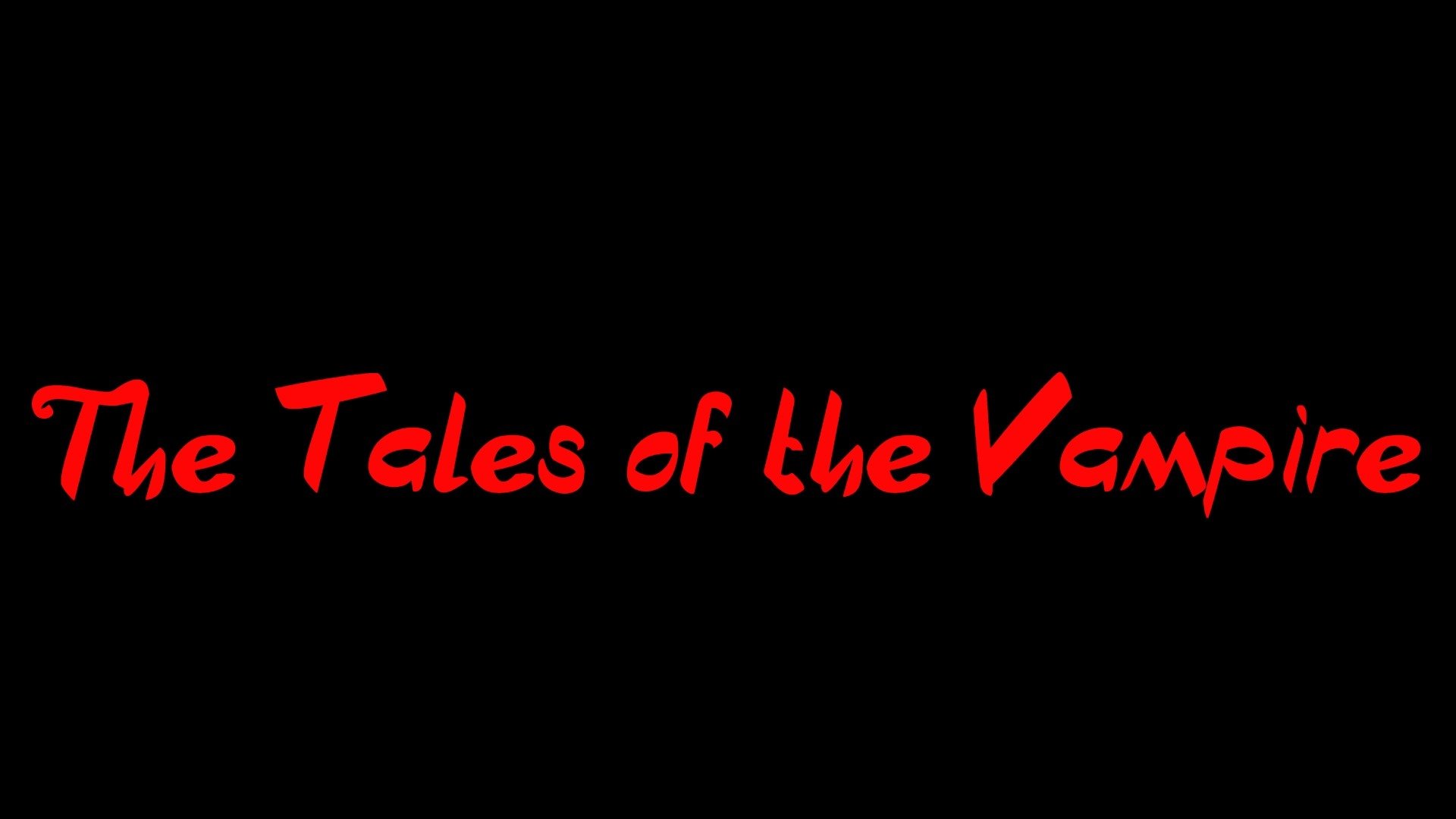 The Tales of The Vampire background