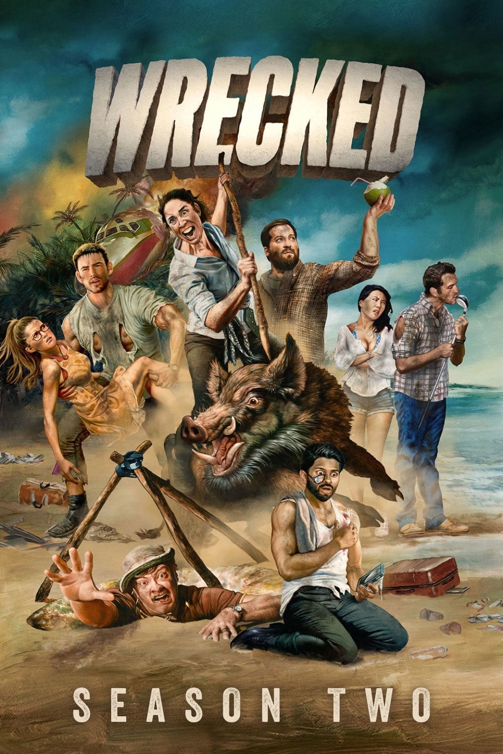 Póster Wrecked – 2×02