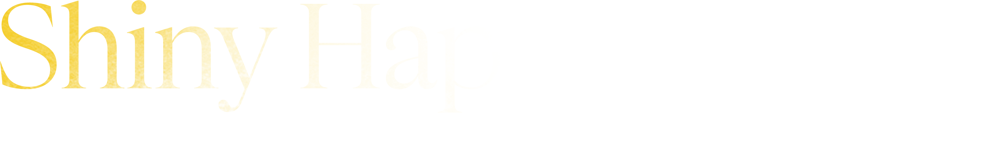Shiny Happy People Logo
