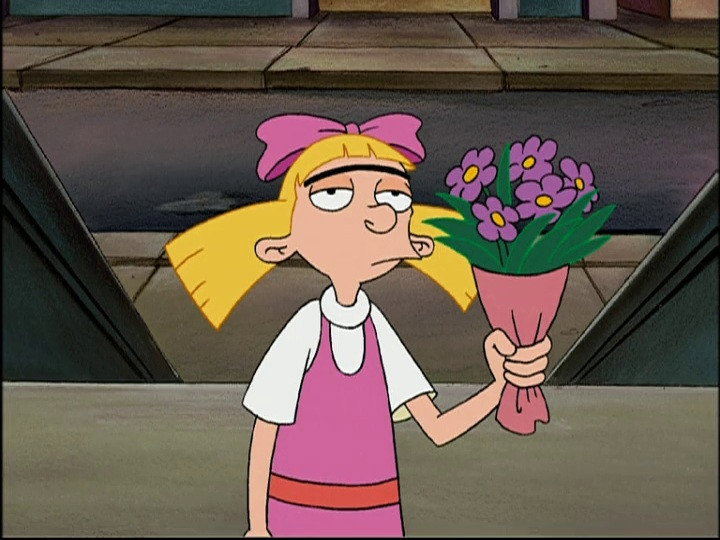 Helga camina dormida