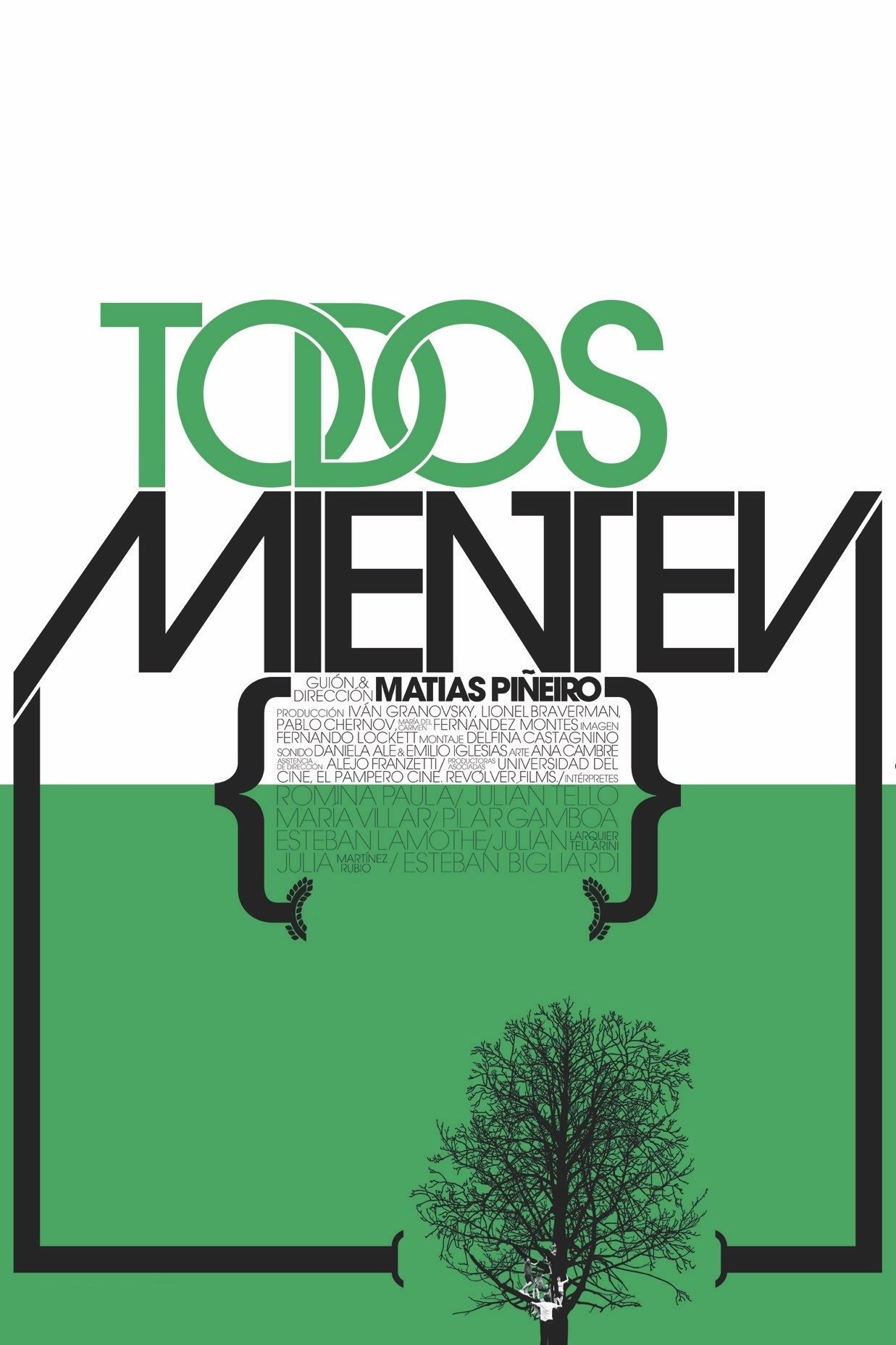 Affiche du film Todos mienten 19025