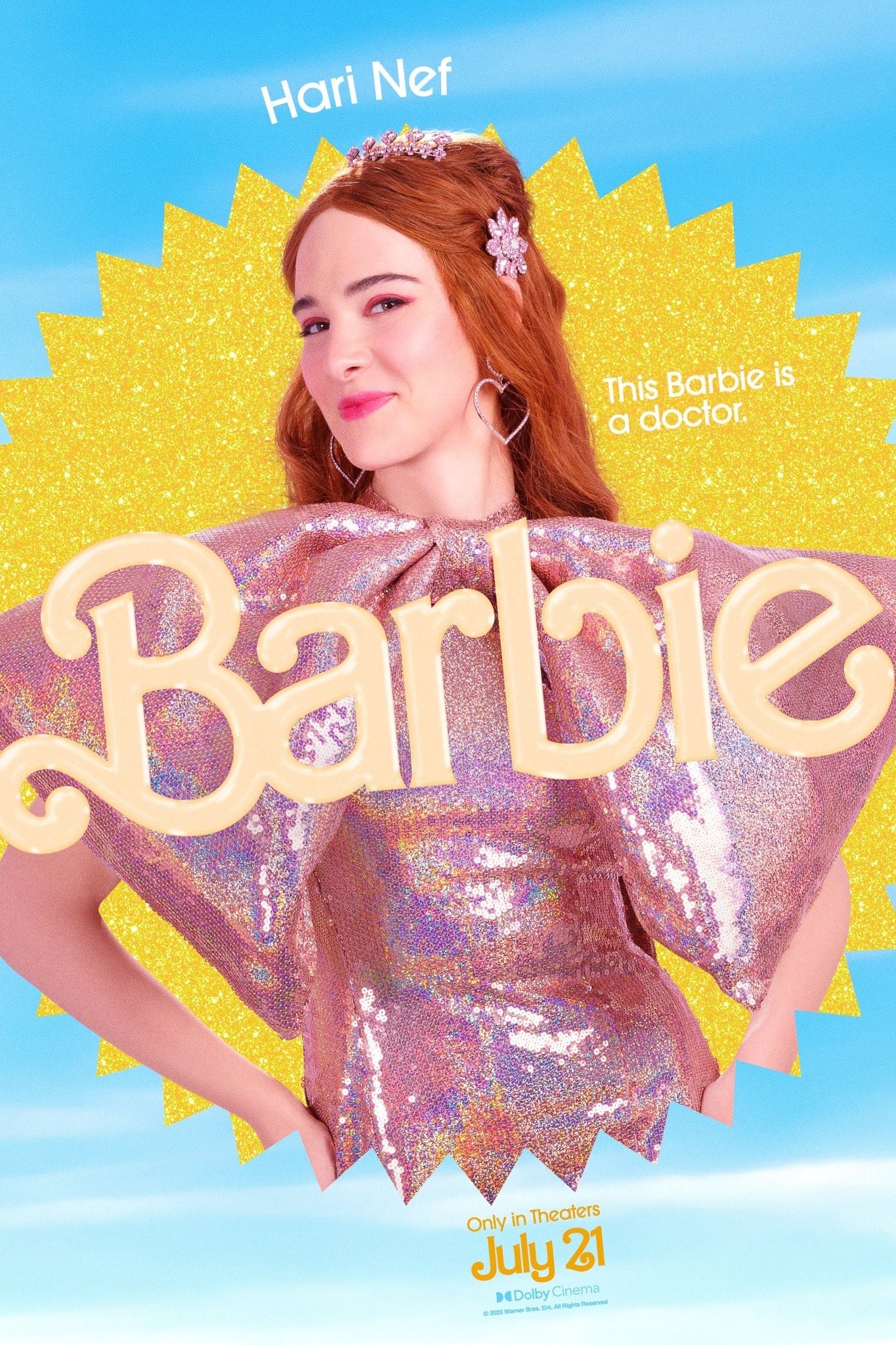 WATCH !! Barbie (2023) FULLMOVIE ONLINE FREE ENGLISH/Dub/SUB Comedy STREAMINGS Movie Poster