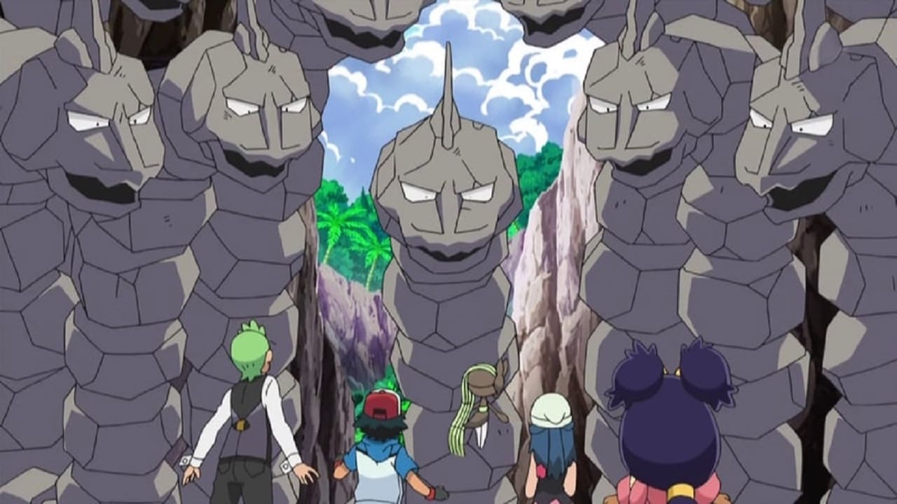 Pokémon Season 15 :Episode 39  Expedition to Onix Island!