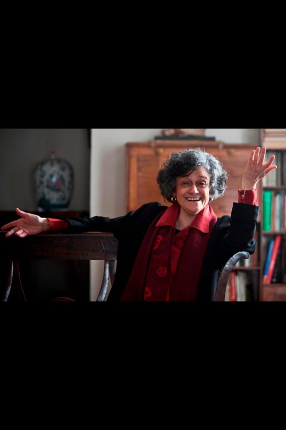 et billede af Bahiyyah Nakhjavani