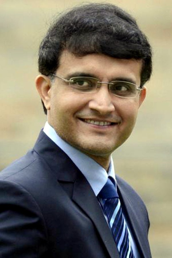 et billede af Sourav Ganguly