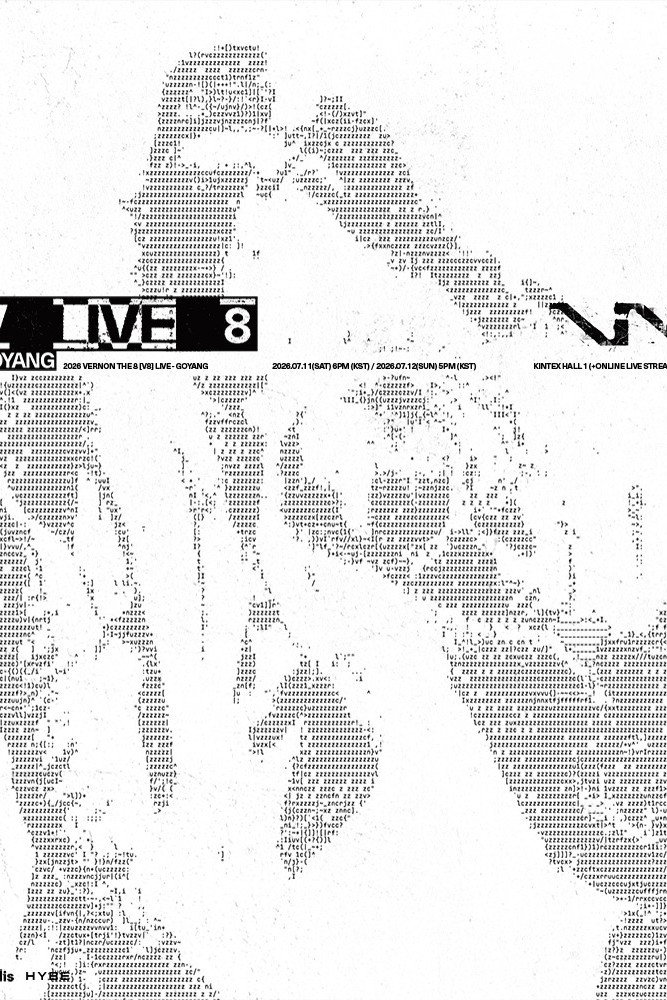2026 VERNON THE 8 [V8] LIVE in GOYANG Poster