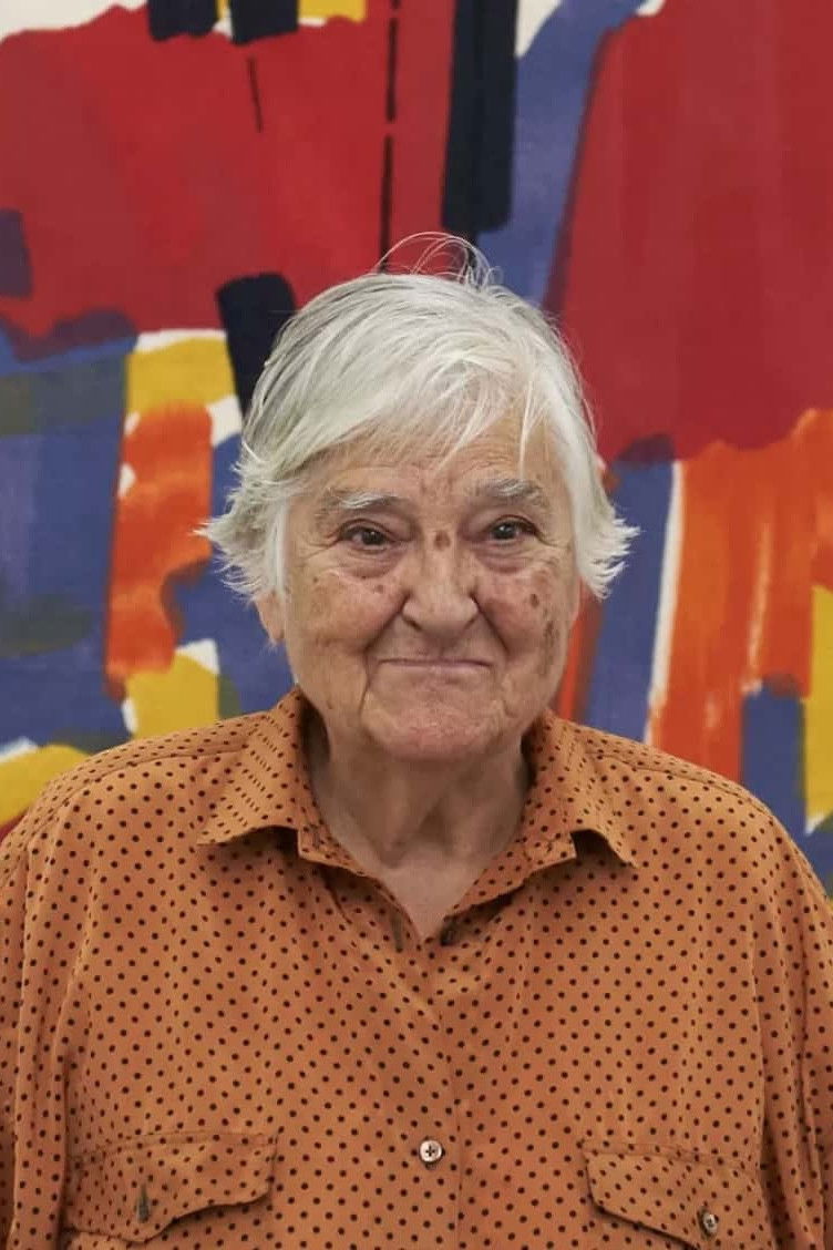 et billede af Etel Adnan