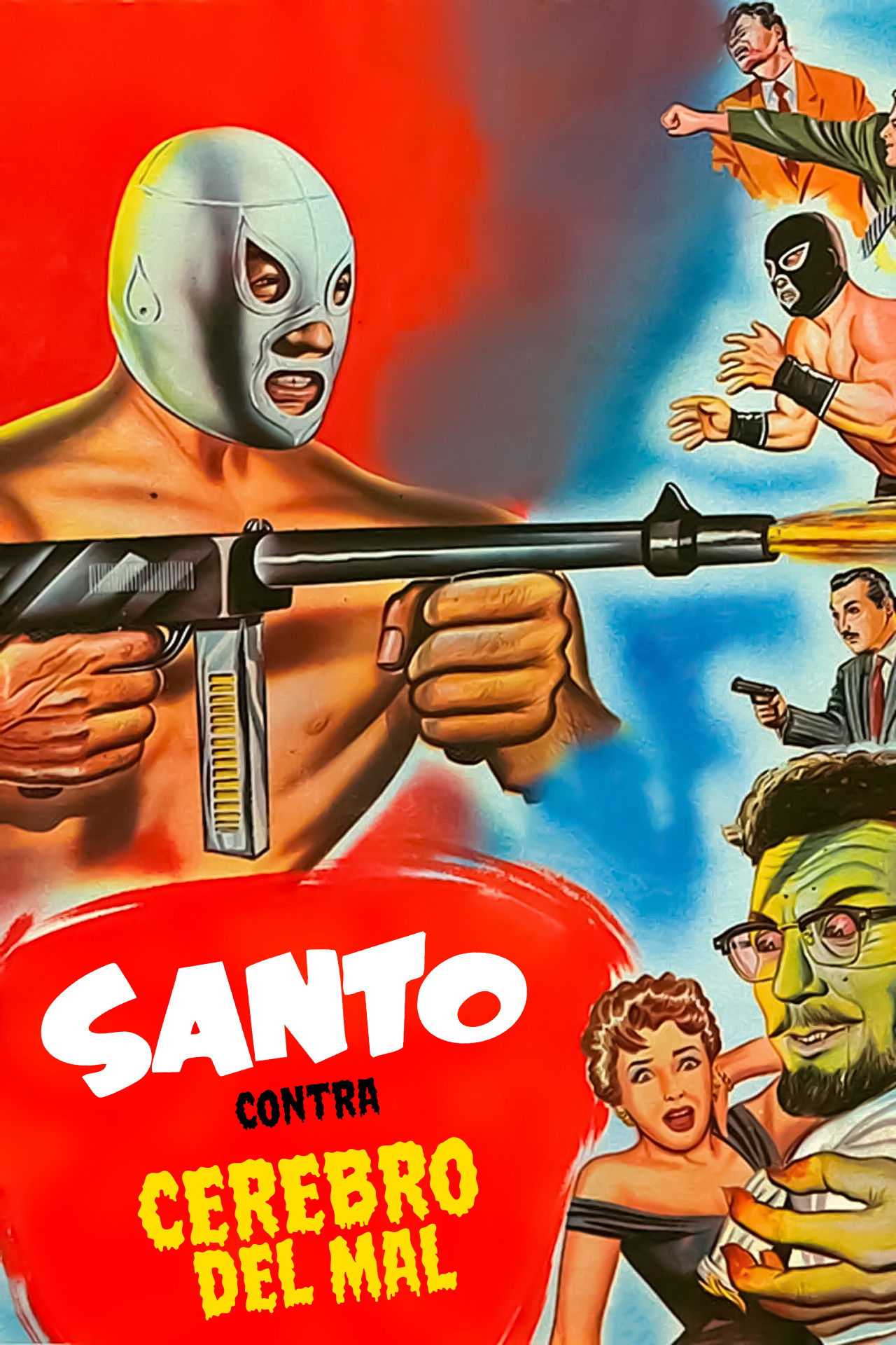 Santo contra cerebro del mal