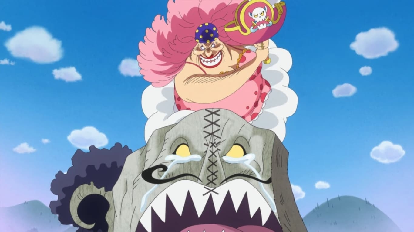 One Piece - Season 19 Episode 845 : Determinación del pudín - ¡Ardiente! Las maderas seductoras (2024)