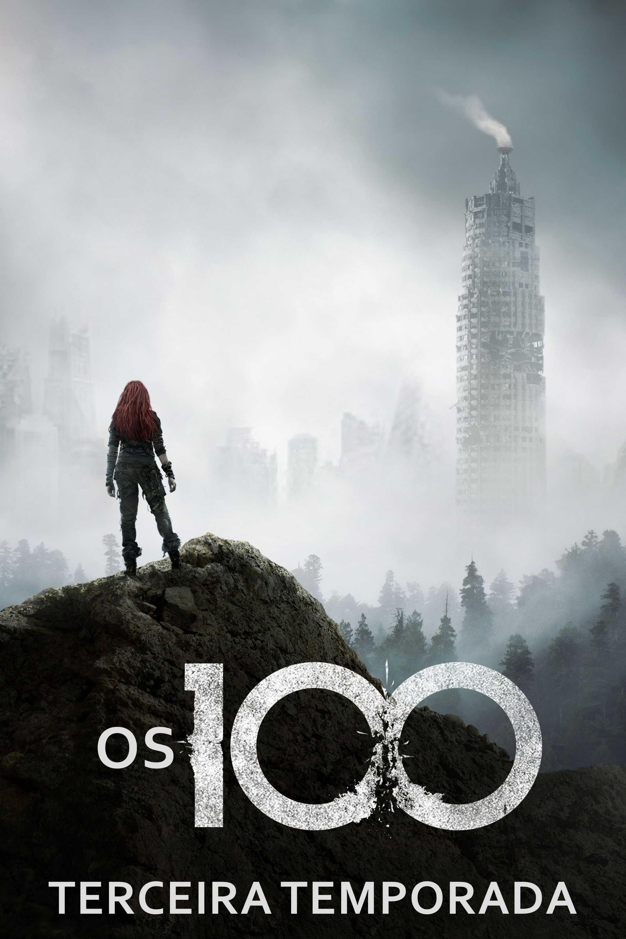 Capa da 3º temporada da série Os 100