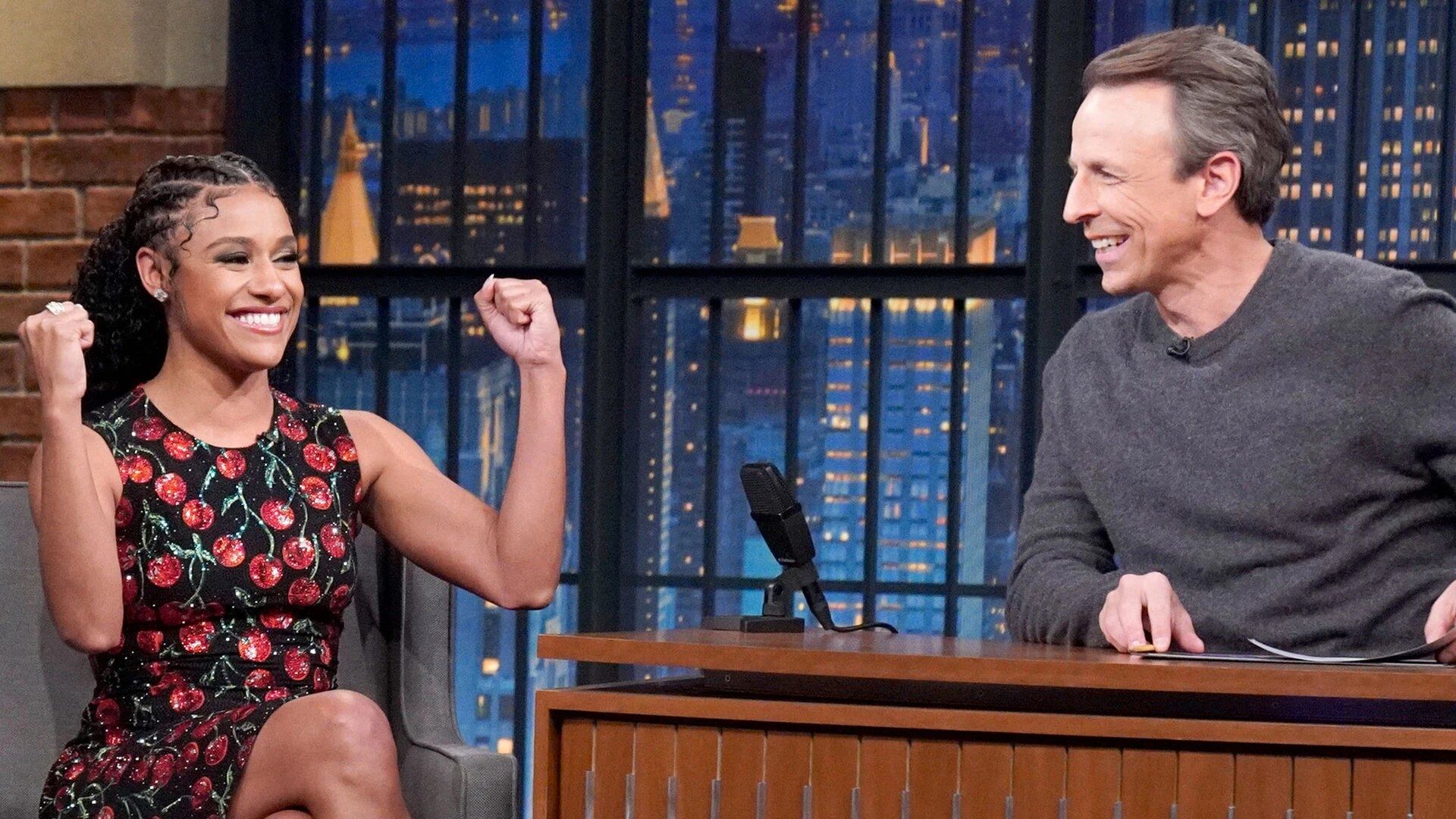 Late Night with Seth Meyers Season 11 :Episode 27  Ariana DeBose, Iman Vellani