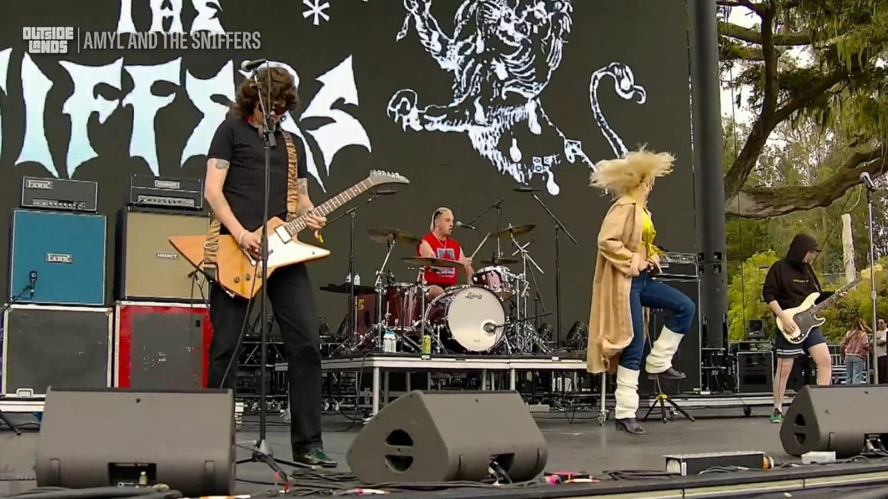 Amyl and the Sniffers - Live Outside Lands Music Festival