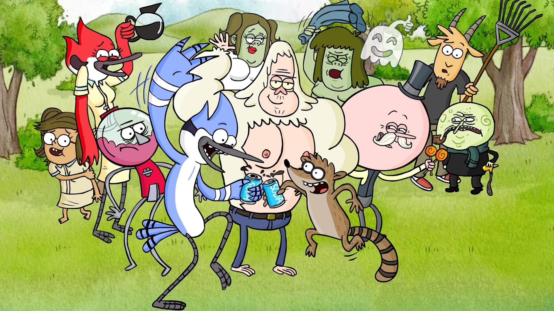 Watch Regular Show Full TV Series Online in HD Quality - Two bored groundsk...