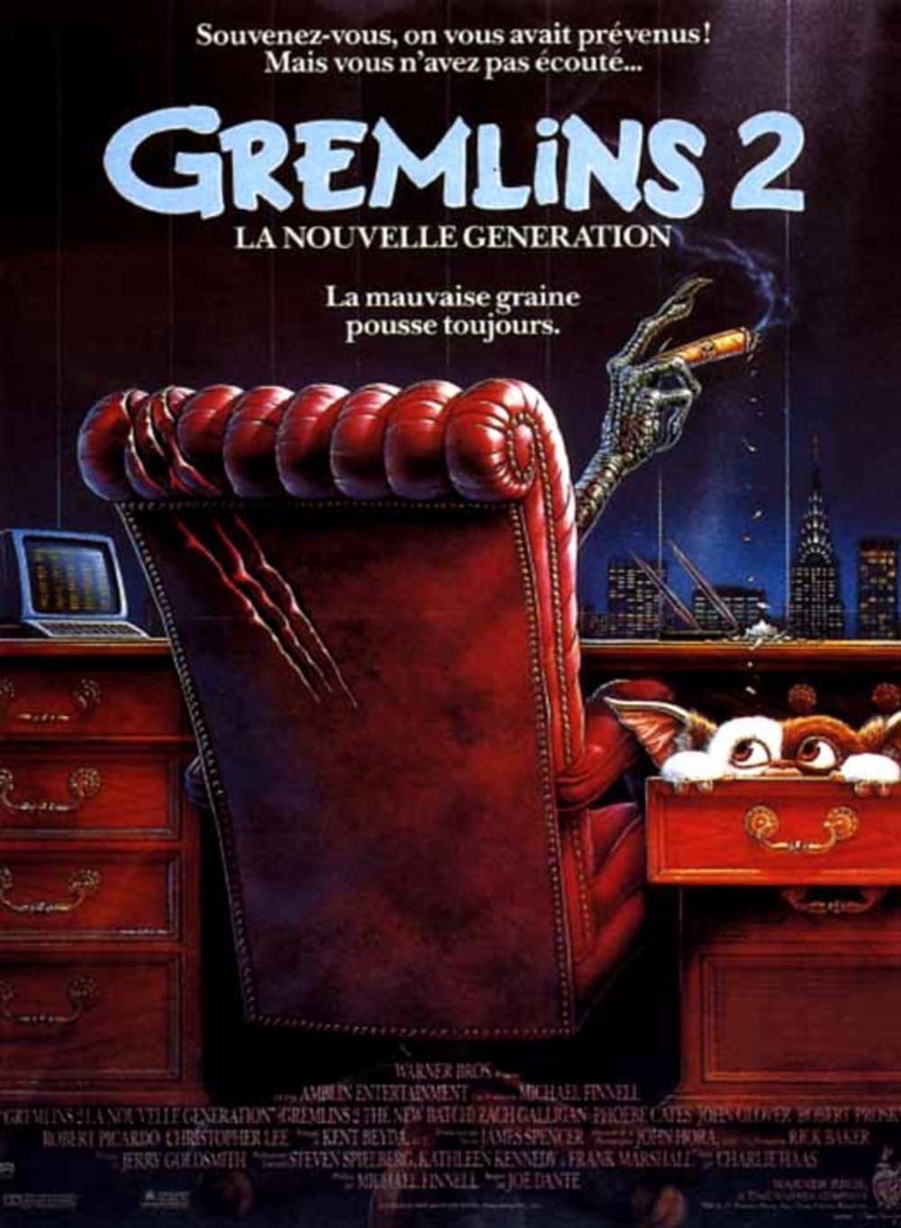 Gremlins 2 : La Nouvelle Génération streaming sur Film Streaming - Film 1990 - Streaming hd vf