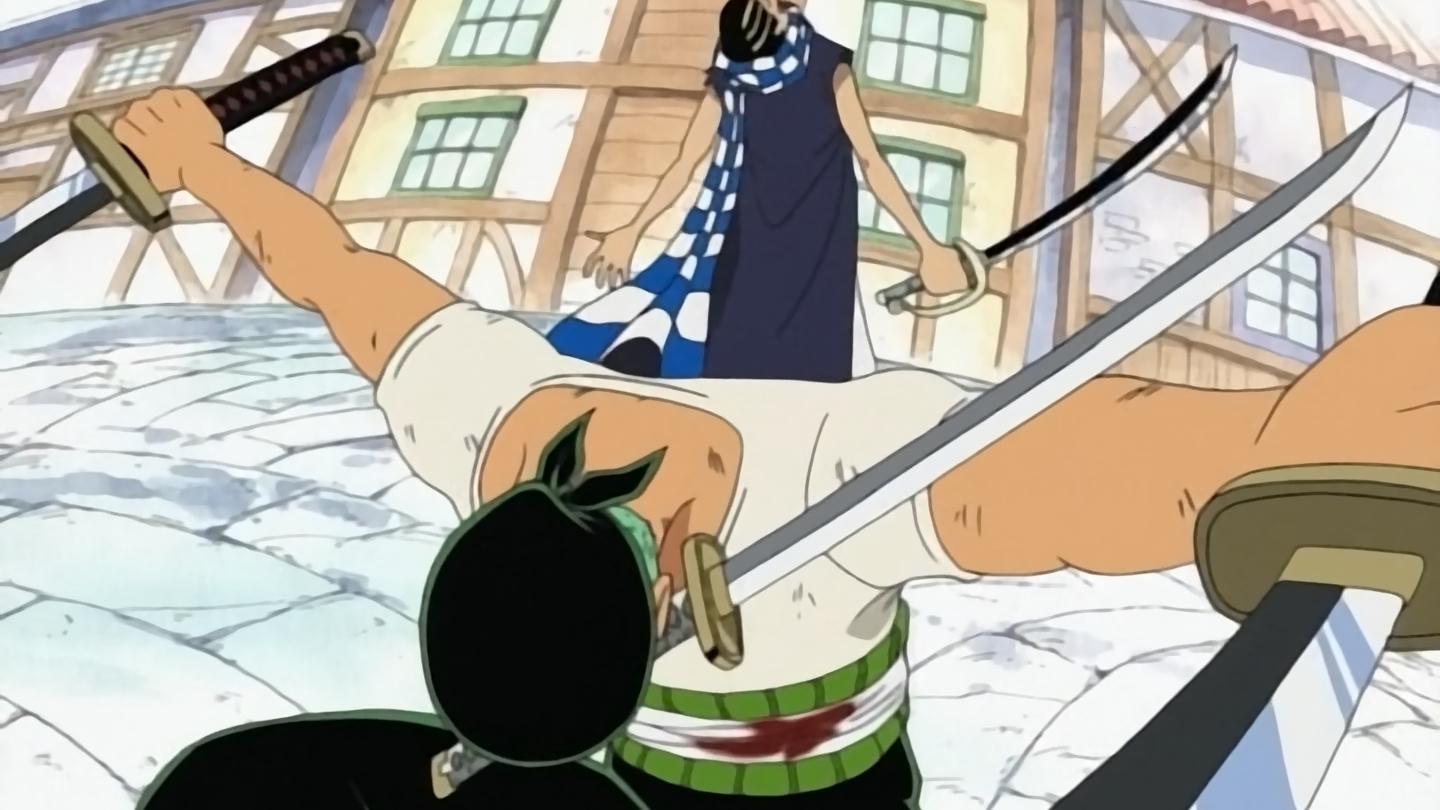 One Piece Season 1 :Episode 7  Grand Duel! Zoro the Swordsman vs Cabaji the Acrobat!