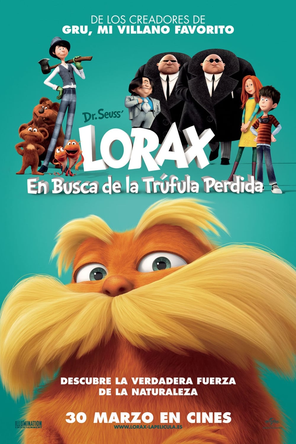 Poster de Lorax. En busca de la trúfula perdida