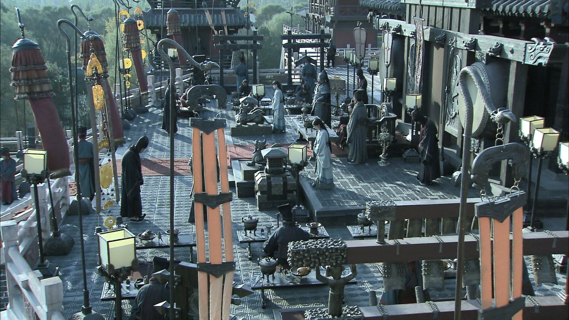Thumbnail for Cao Cao hosts a banquet at the Bronze Sparrow Platform Season 1 Episode 59