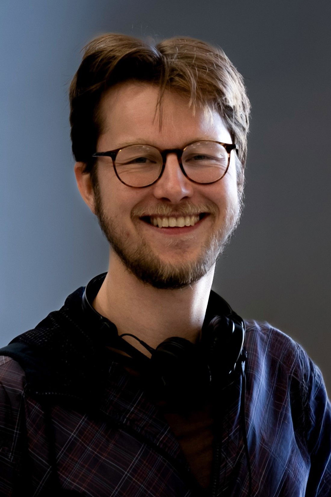 et billede af Jes B. Bach