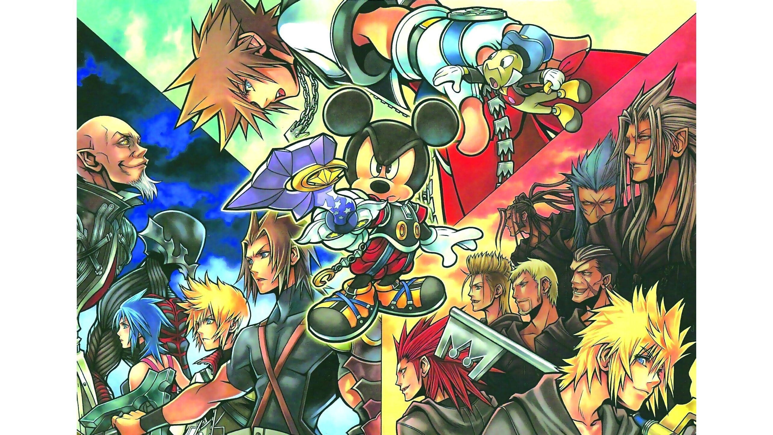Kingdom Hearts Re:coded background