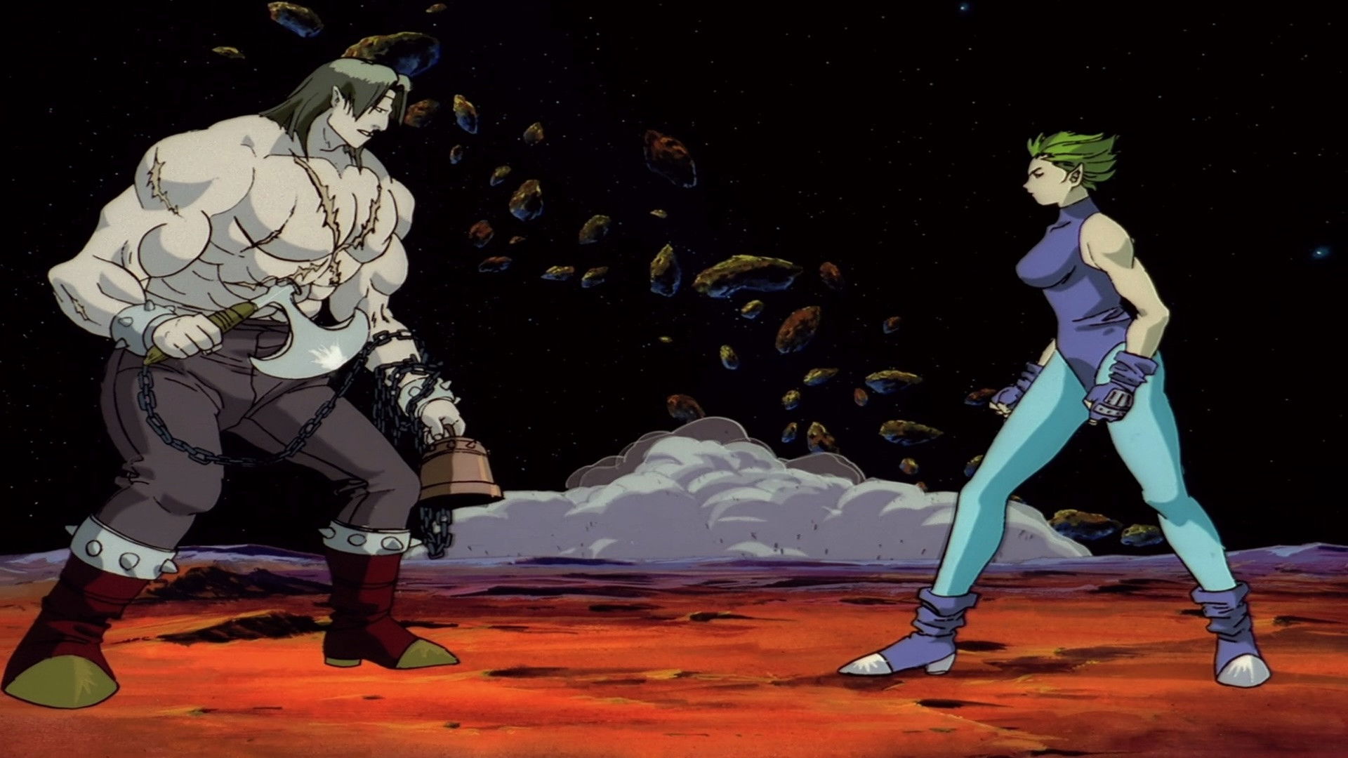 Macross 7 Plus 3 - Street Fighter Veffidas Feaze