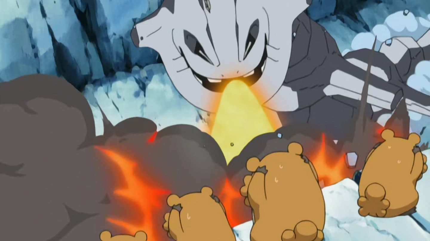Pokémon Season 10 :Episode 23  Faced with Steelix Determination!