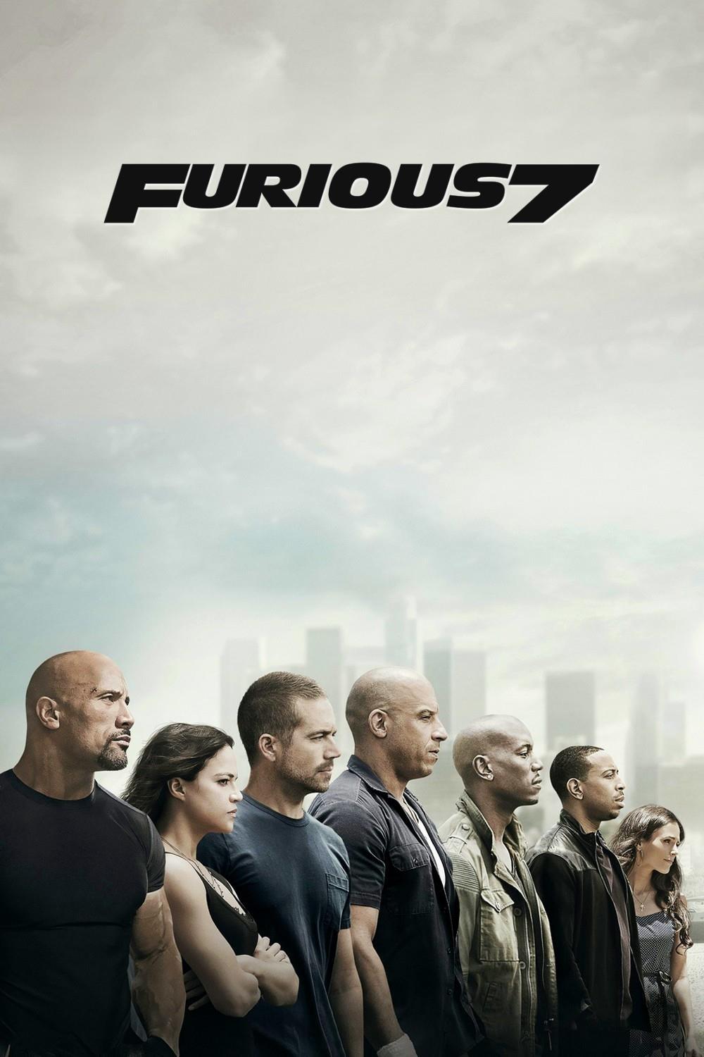 Furious 7 Movie poster