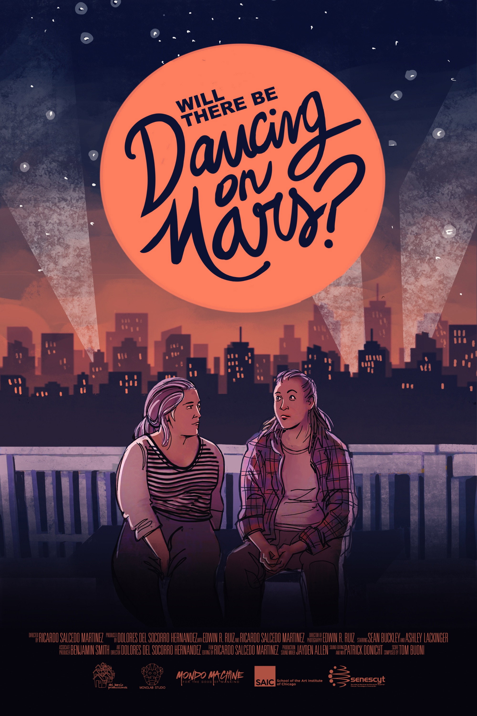 poster movie Will there be Dancing on Mars?
