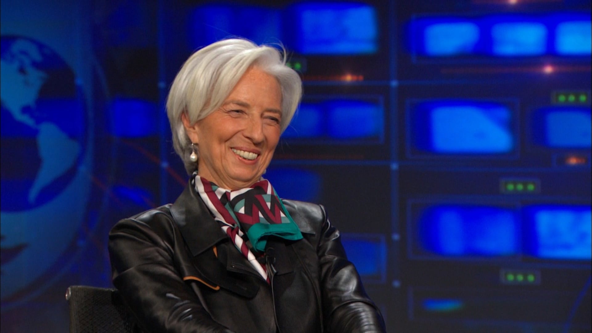 The Daily Show Season 20 :Episode 64  Christine Lagarde