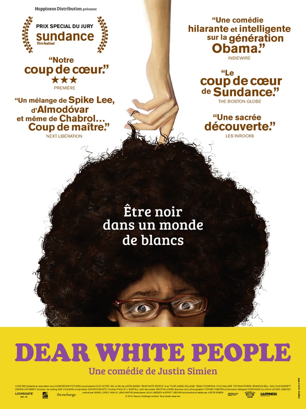 Affiche du film Dear White People 14084