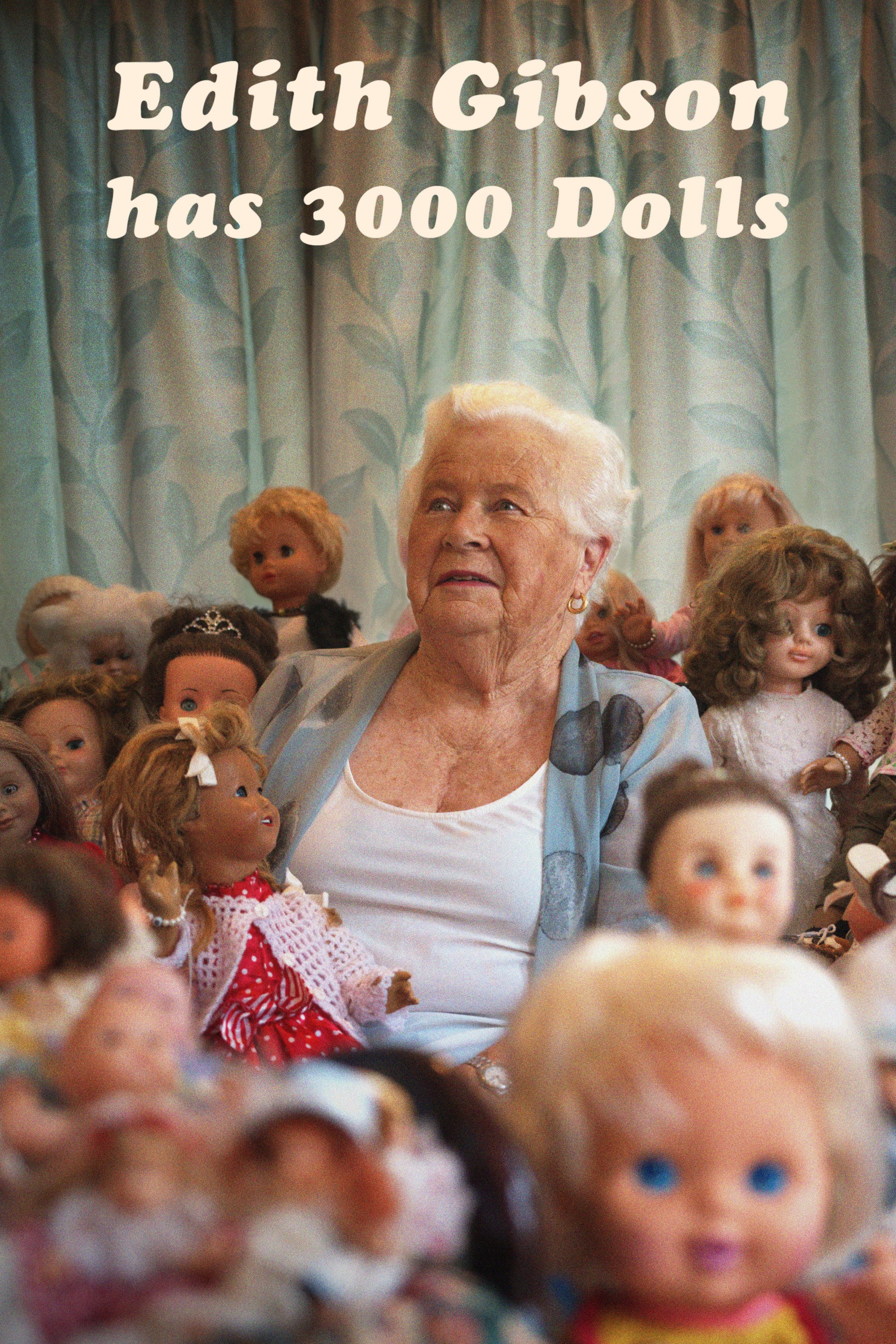 Edith Gibson has 3000 Dolls