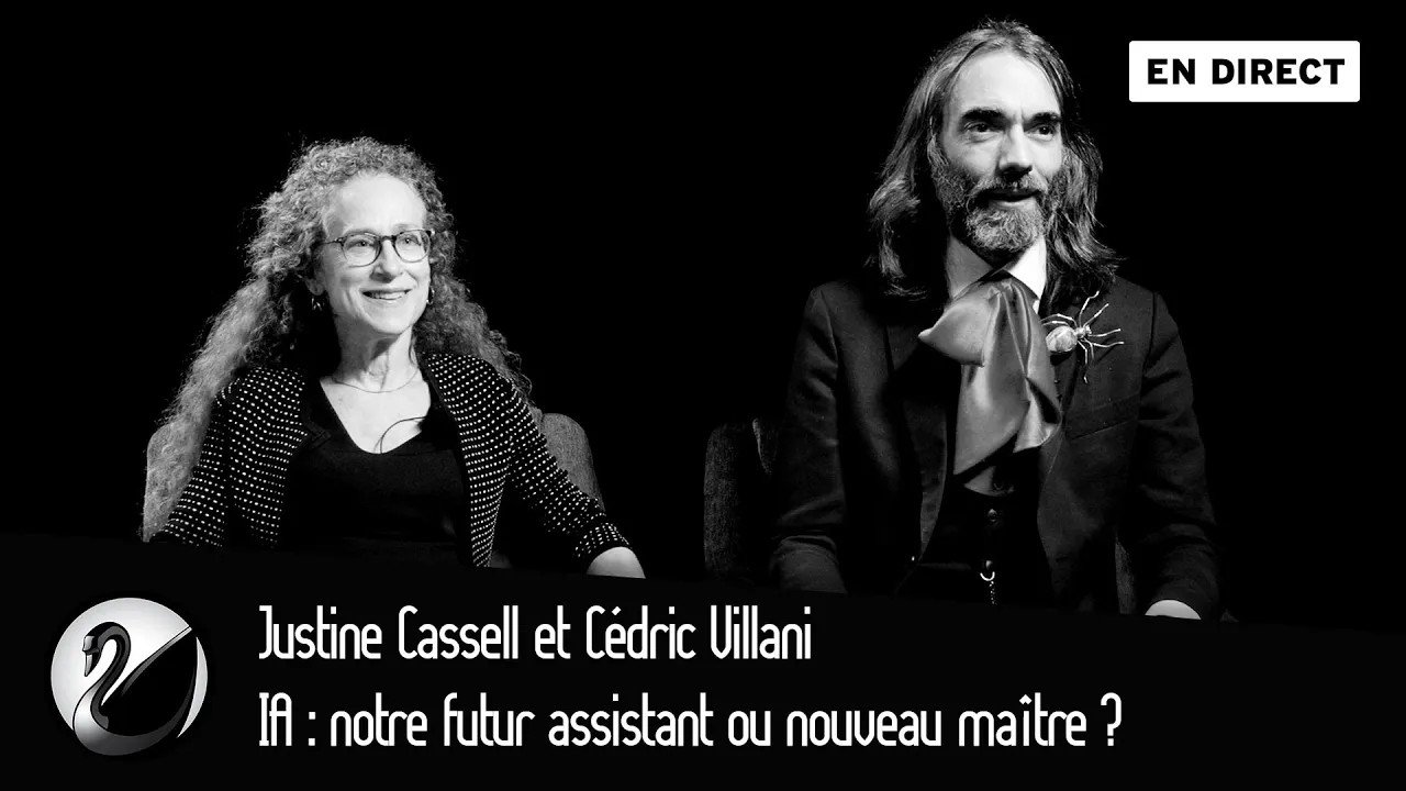 Thinkerview - Justine Cassell et Cédric Villani : IA, notre futur assistant ou nouveau maître ?