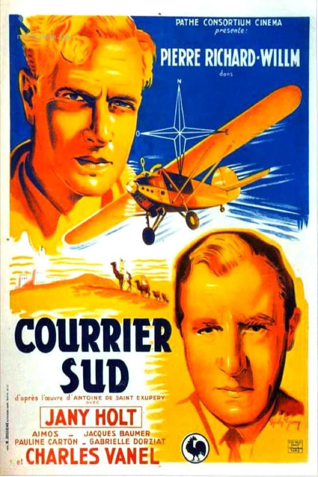 Affiche du film Courrier sud 9548