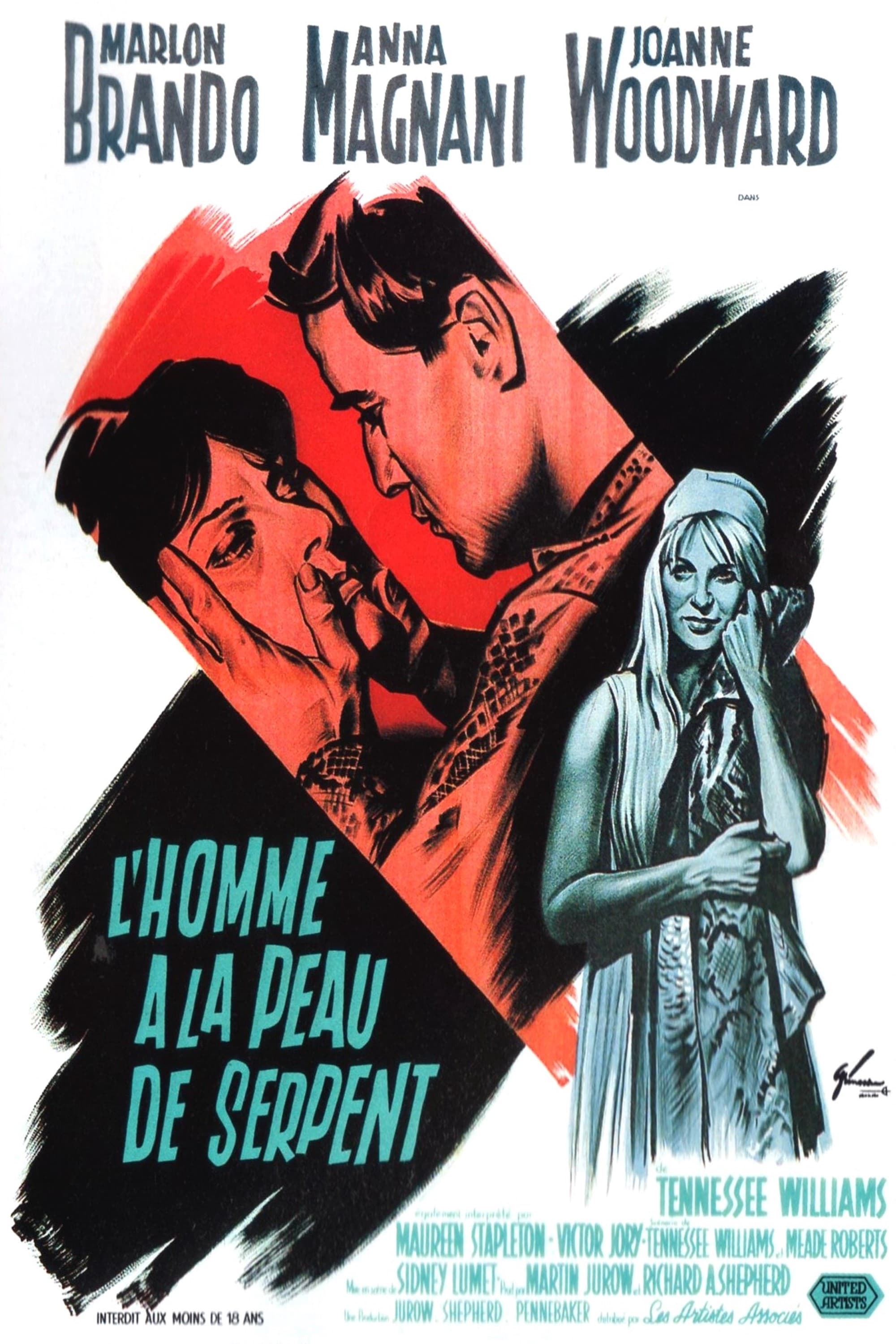 Affiche du film L'homme à la peau de serpent 140525