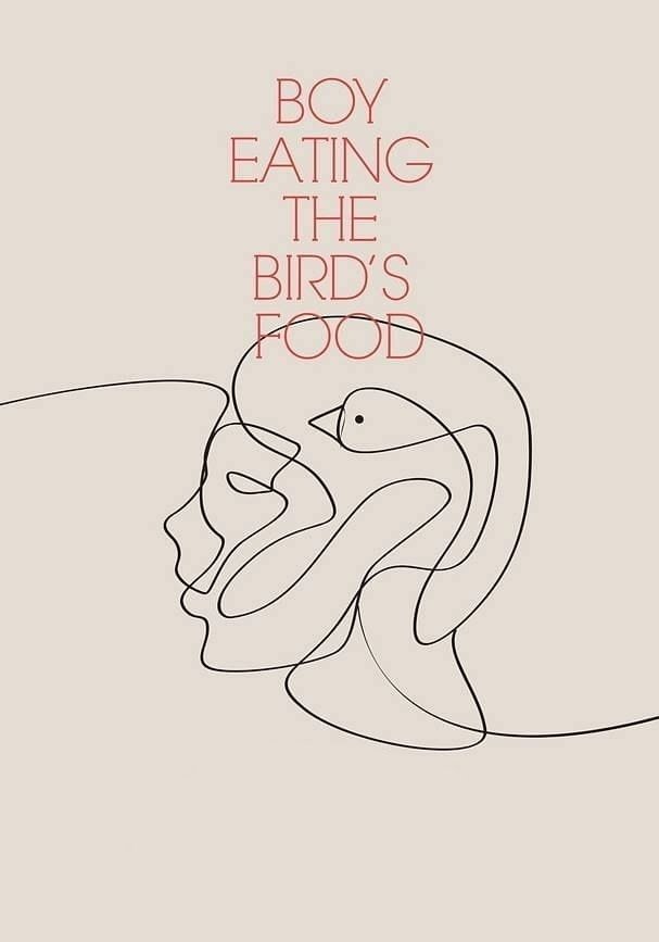 Boy Eating the Bird's Food