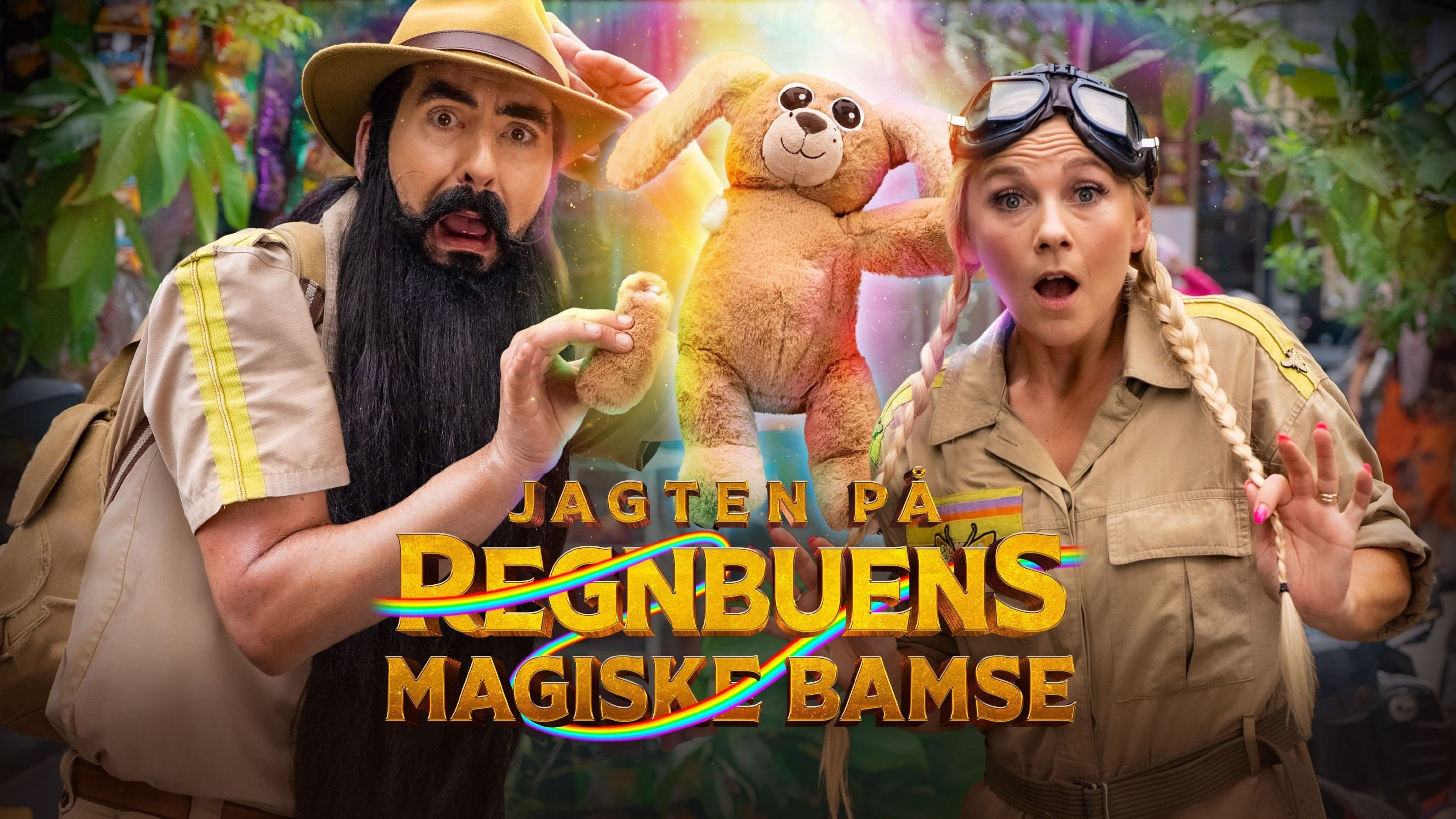 Jagten på regnbuens magiske bamse