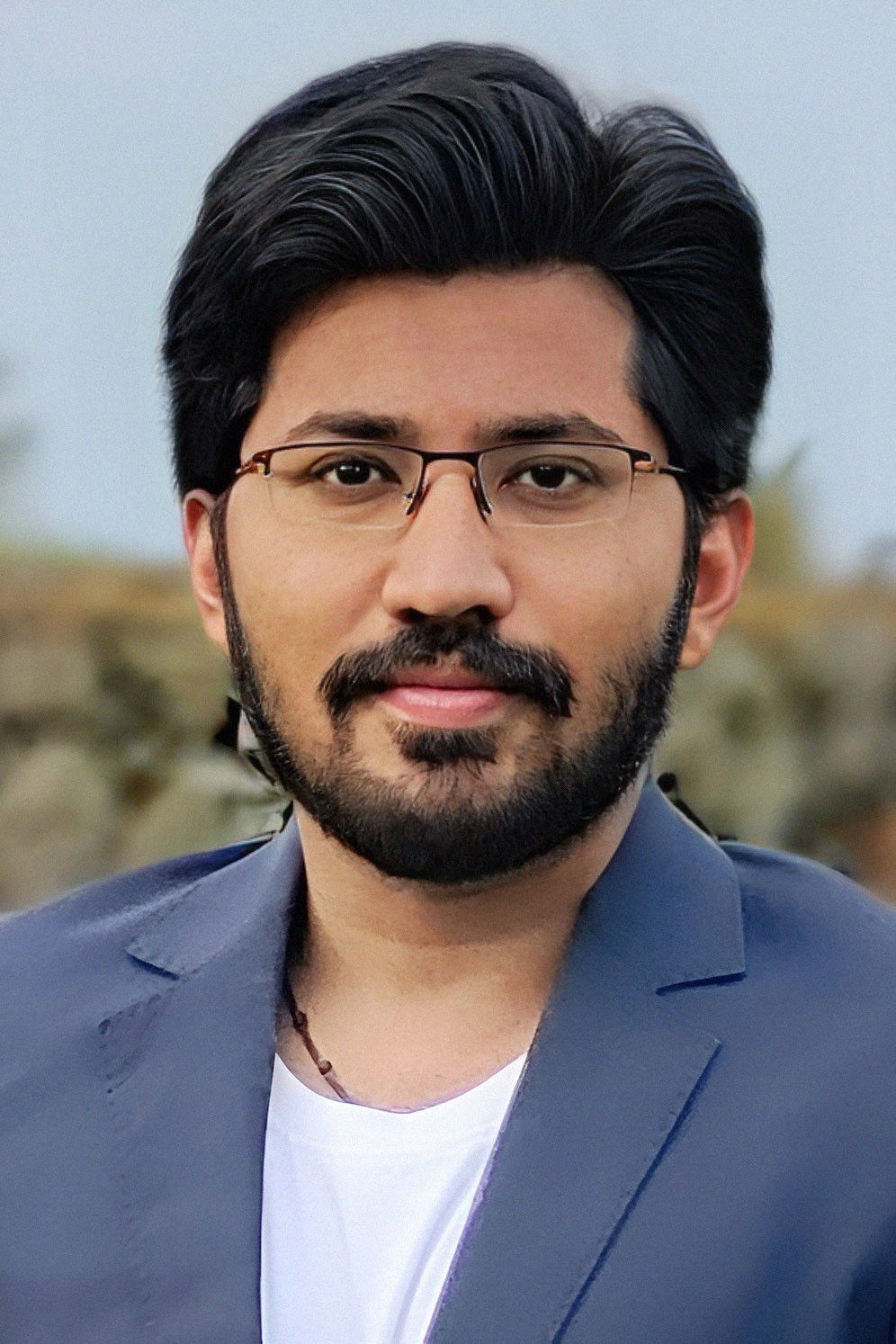 et billede af K.R. Naveen Kumar