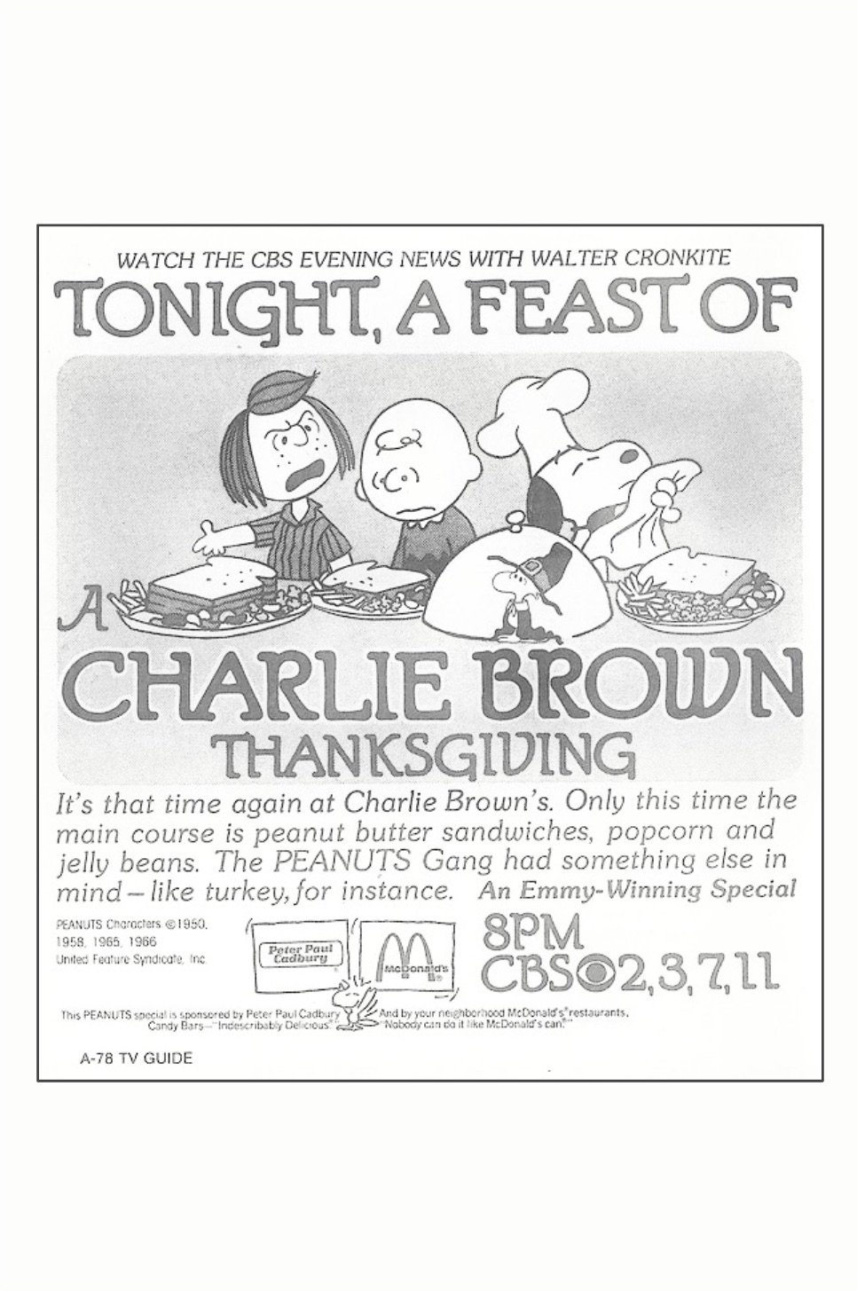 A Charlie Brown Thanksgiving